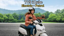 Hybrid स्कूटर आया बाजार में! TVS iQube में मिलेगा डबल पावर – Electric + Petrol